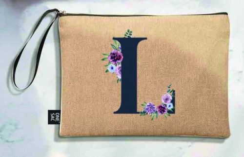 Bolso de mano letra l - regalos de boda